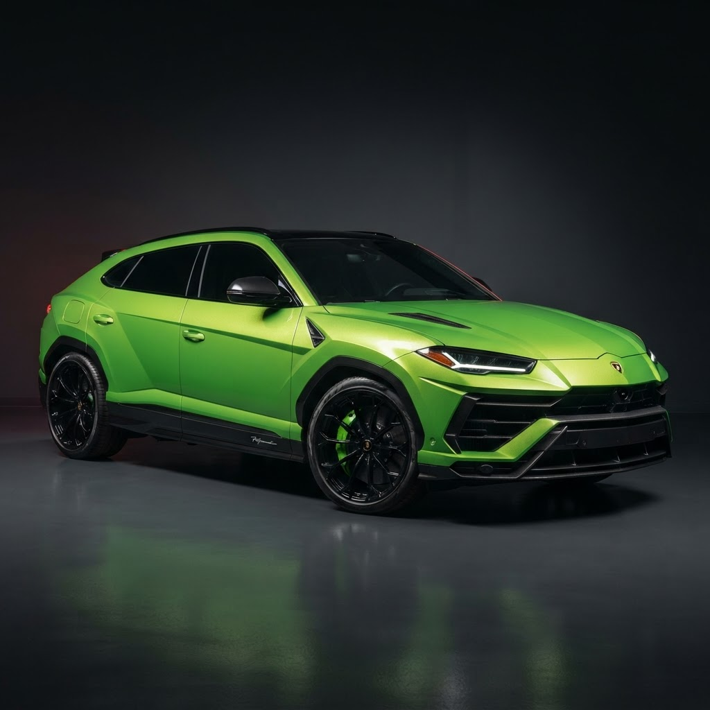 Lamborghini Urus Verde Mantis
